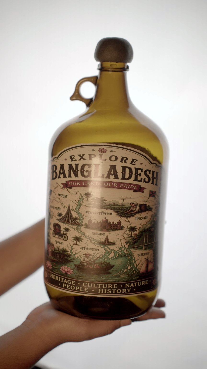 Explore Bangladesh – Heritage Glass Bottle.