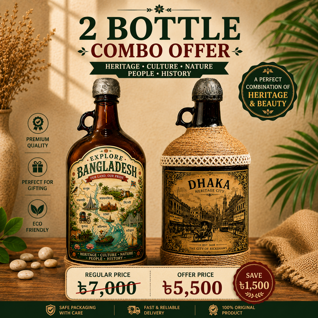 2 Bottle combo Offer